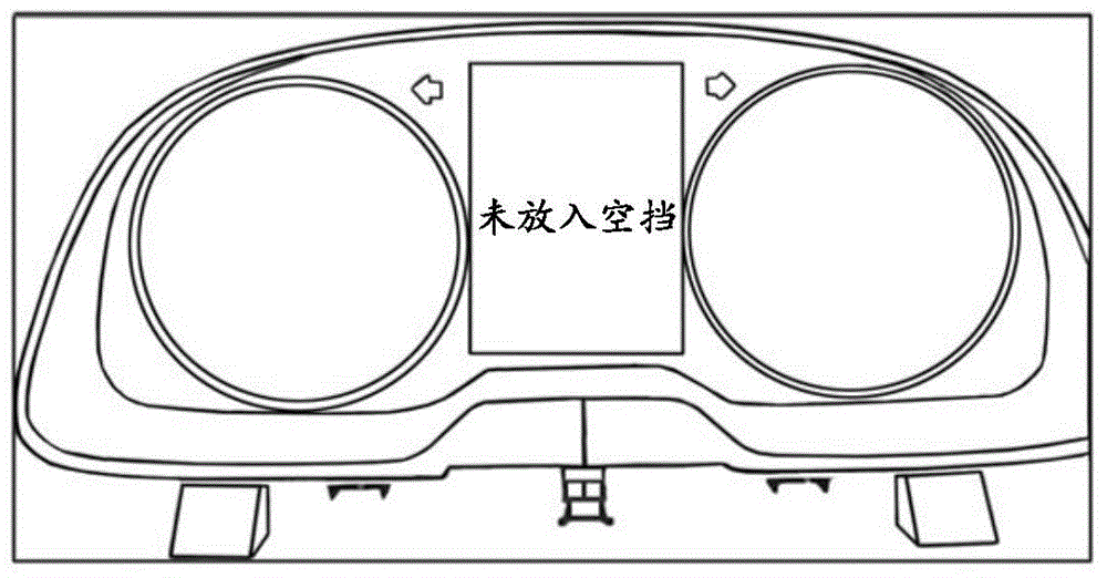 Safety prompting method based on instrument and automobile instrument