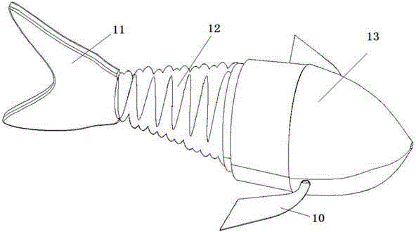 Intelligent ornamental bionic fish and method for controlling same