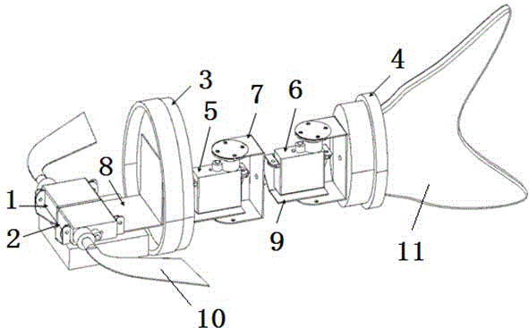 Intelligent ornamental bionic fish and method for controlling same