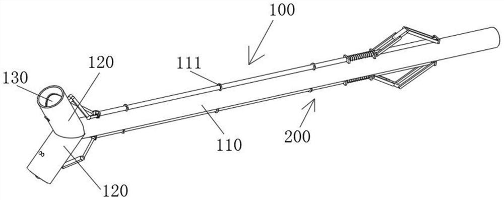 A quick replanting device for lily planting