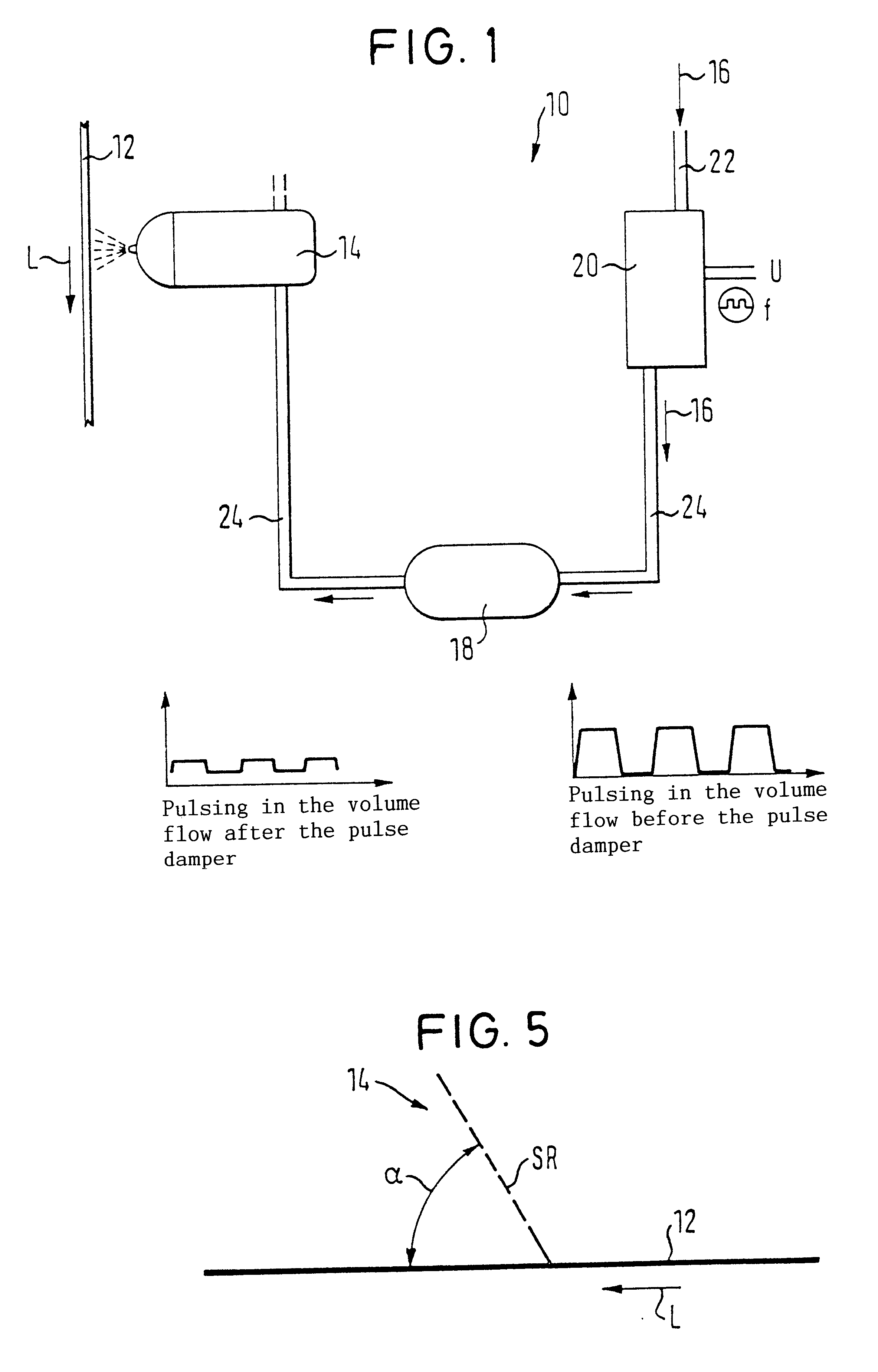Process and device for spraying a moving fibrous web