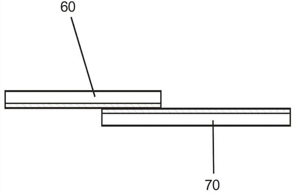 Adhesive tape for jacketing elongate material such as especially cable looms and jacketing method