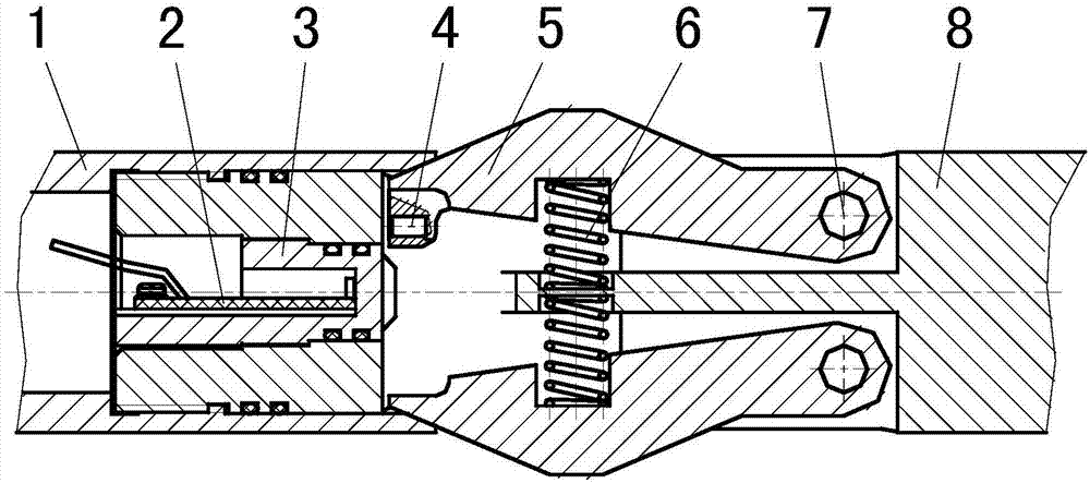 Method and device for judging reliable abutting joint of downhole testing and adjusting instrument and water distributor