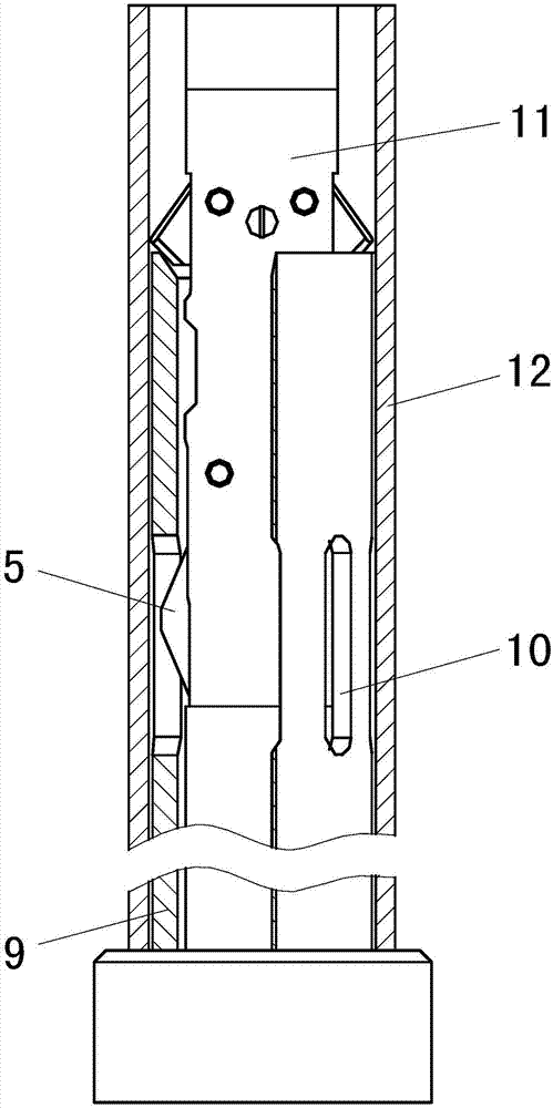 Method and device for judging reliable abutting joint of downhole testing and adjusting instrument and water distributor