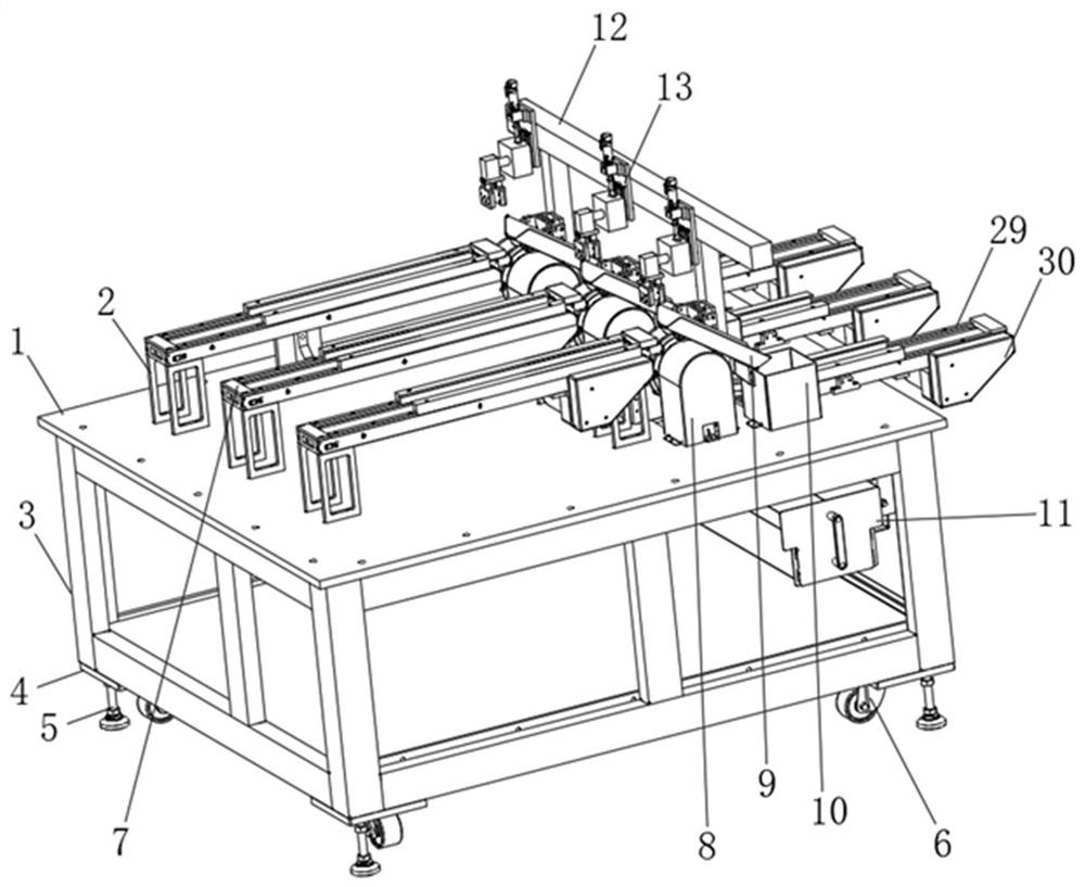 A squid internal ink extrusion equipment and its working method