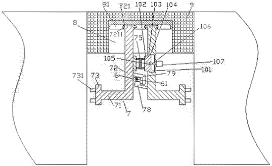 A covering assembly for covering bridge expansion joints