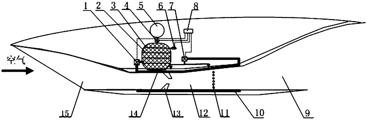 Fuel supply system and supply method for high-speed air-breathing engine