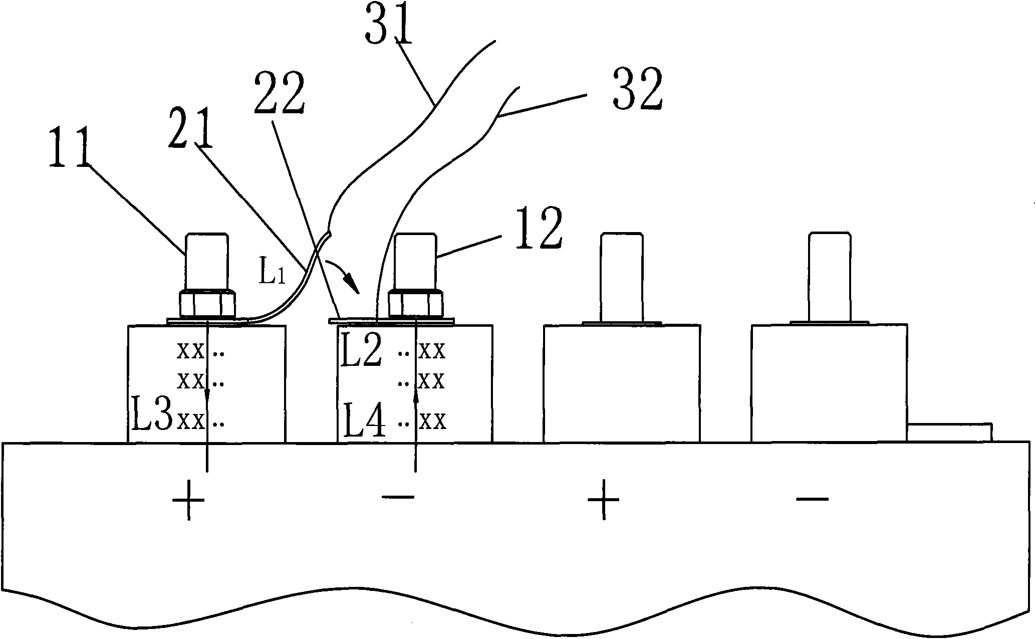 Measurement method of parasitic inductance of capacitor