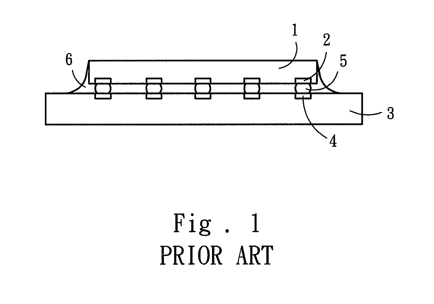 Metallization layer structure for flip chip package