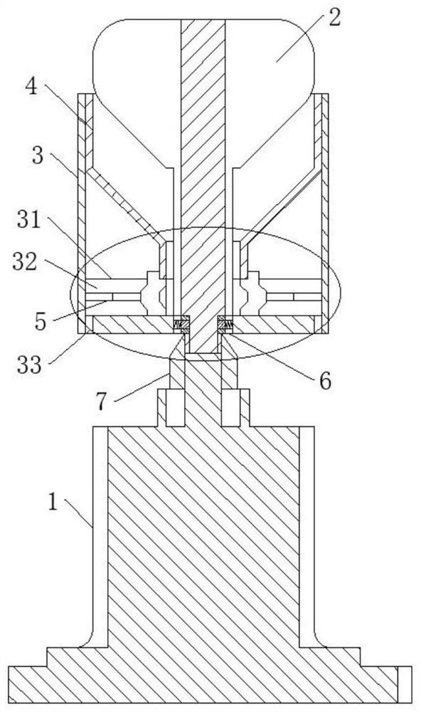 Rotating speed adjusting type wind power generation rotating mechanism