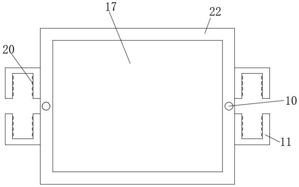 Building material lifting device