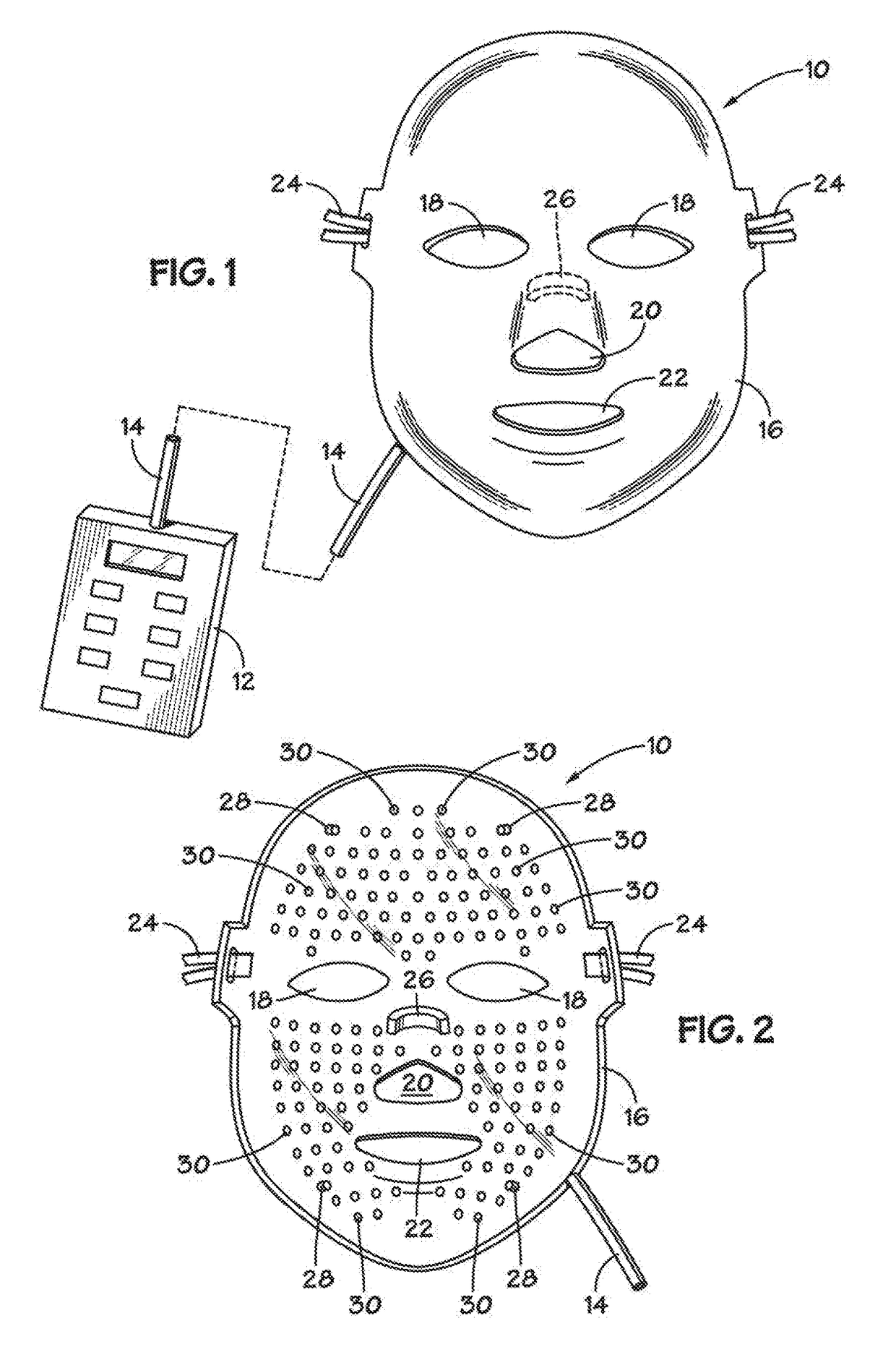 Phototherapy Mask With Quantum Dot Phosphors