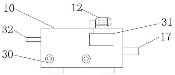 Petroleum coking wastewater treatment device