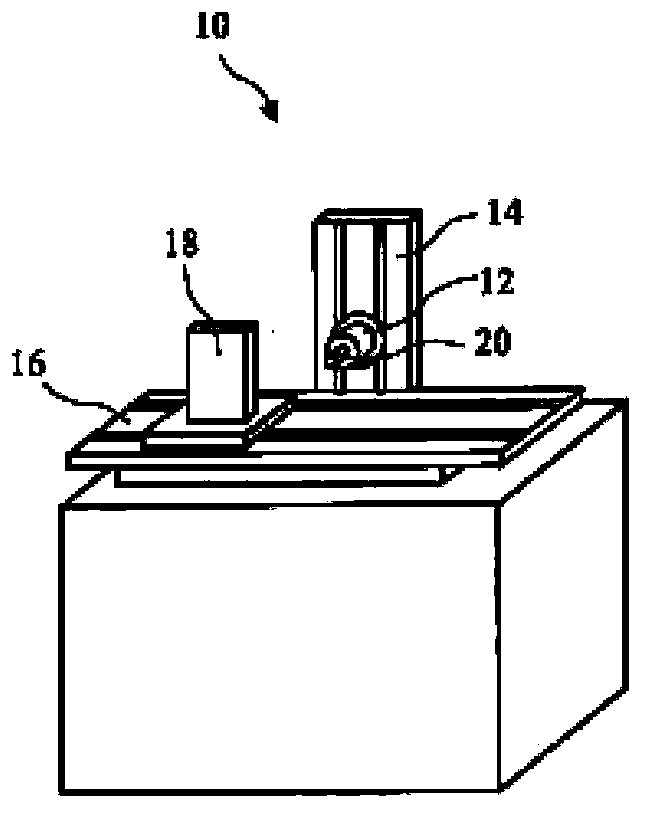 CNC (computer numerical control) rotating workpiece fixing and clamping device used for horizontal milling machine