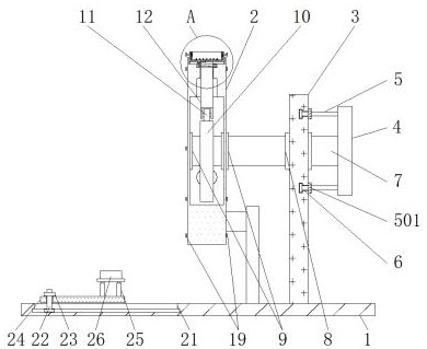 A surface smoothness detection device for intelligent manufacturing and processing of bearings
