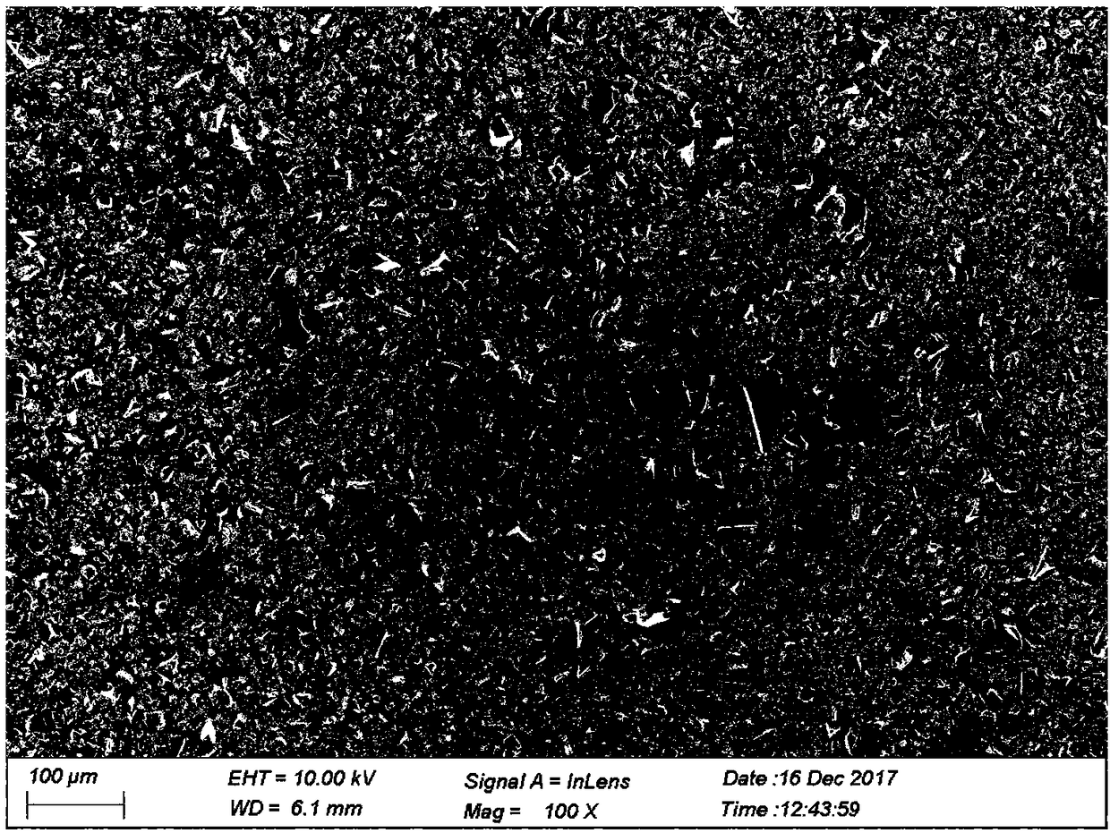 Method for preparing nanometer WC powder in conditions of low temperature and short process