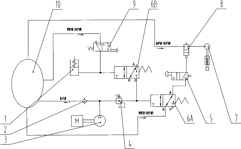 Air startup protection device of diesel engine and air startup diesel engine comprising same