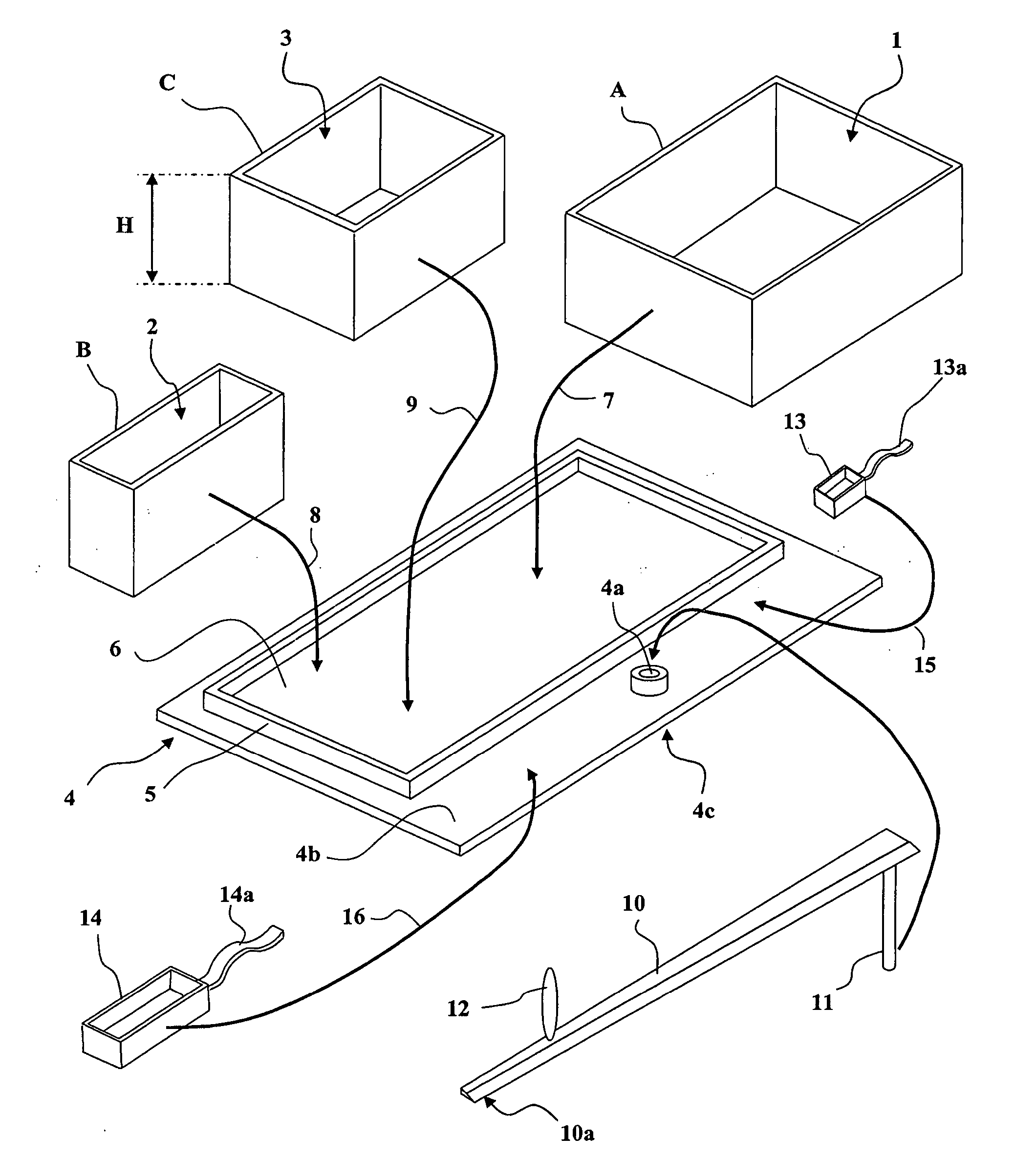 Device for preparing balanced food servings with a controlled calorie value