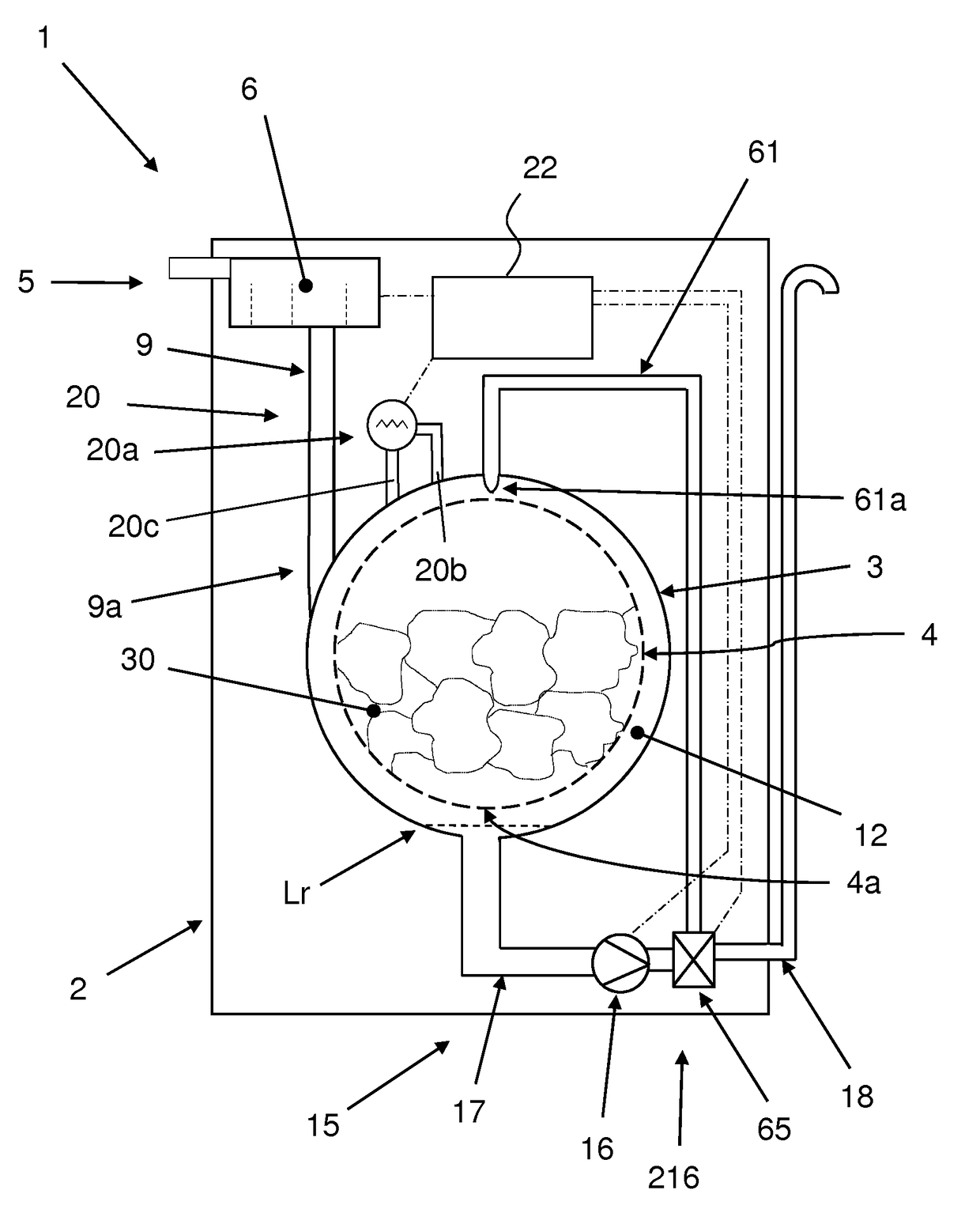 Method for Washing Laundry in a Laundry Washing Machine and Laundry Washing Machine