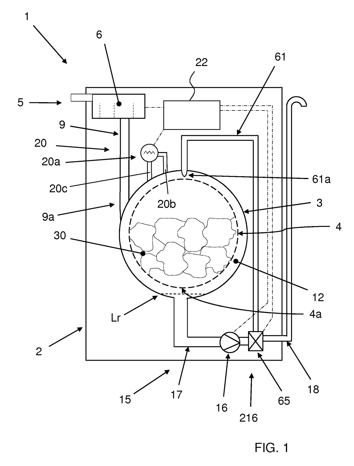 Method for Washing Laundry in a Laundry Washing Machine and Laundry Washing Machine
