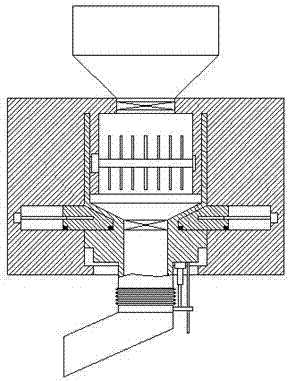 Mud stirring device with cleaning function