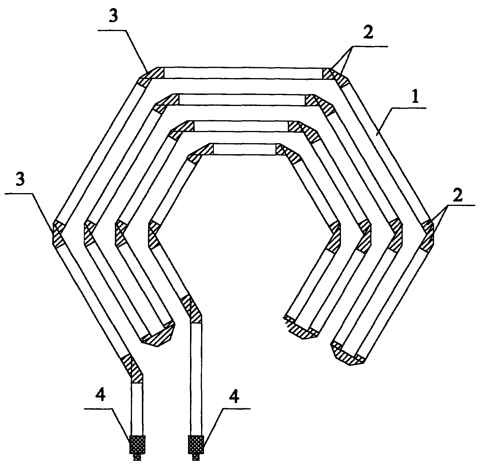 Electrical heating device and method of its manufacture