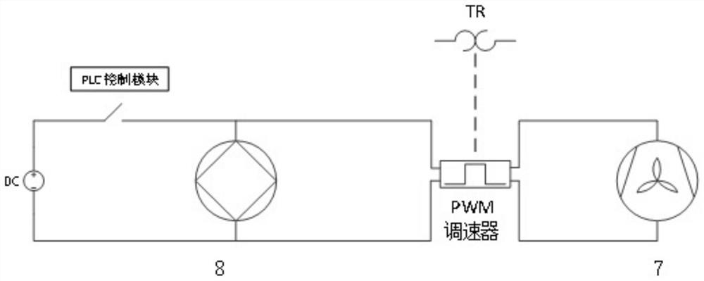 Hydrogen removal system of closed container