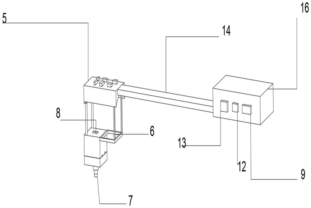 Touch screen-oriented magnetic traction type blind person reading device and reading method thereof