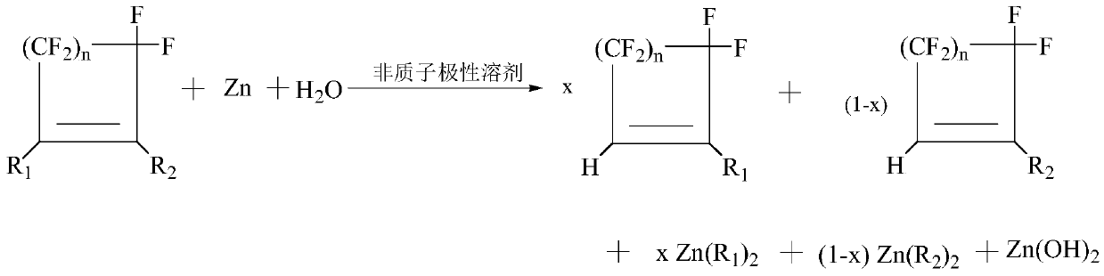 Method for preparing hydrogen halide cycloolefin by hydrolyzing halogenated cycloolefin