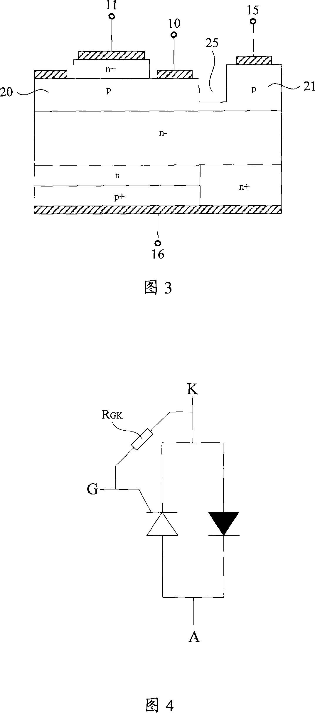 Integrated gate commutated thyristor and method of manufacturing the same