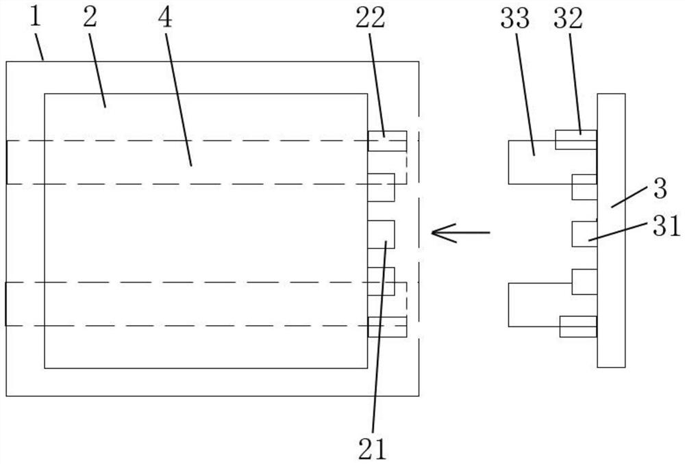 Server and board card anti-collision butt joint structure thereof