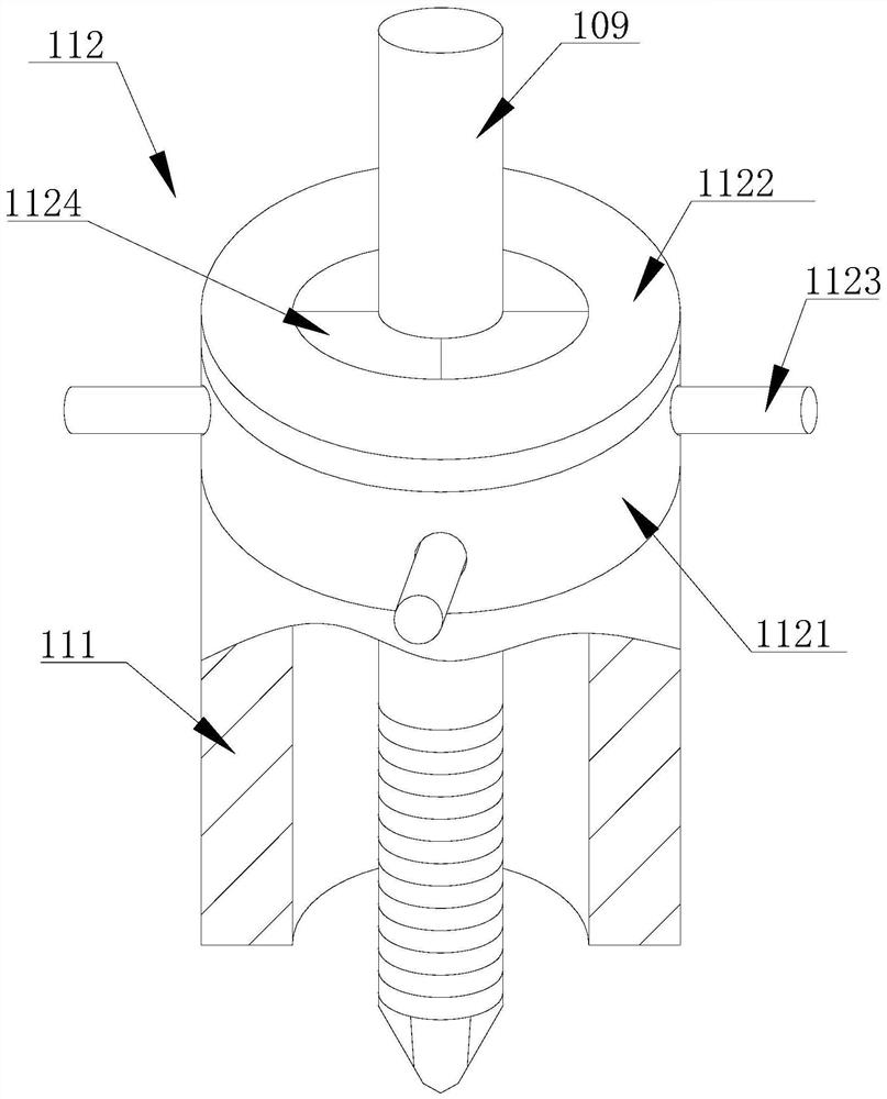 Mechanical drilling unit for round bar stock