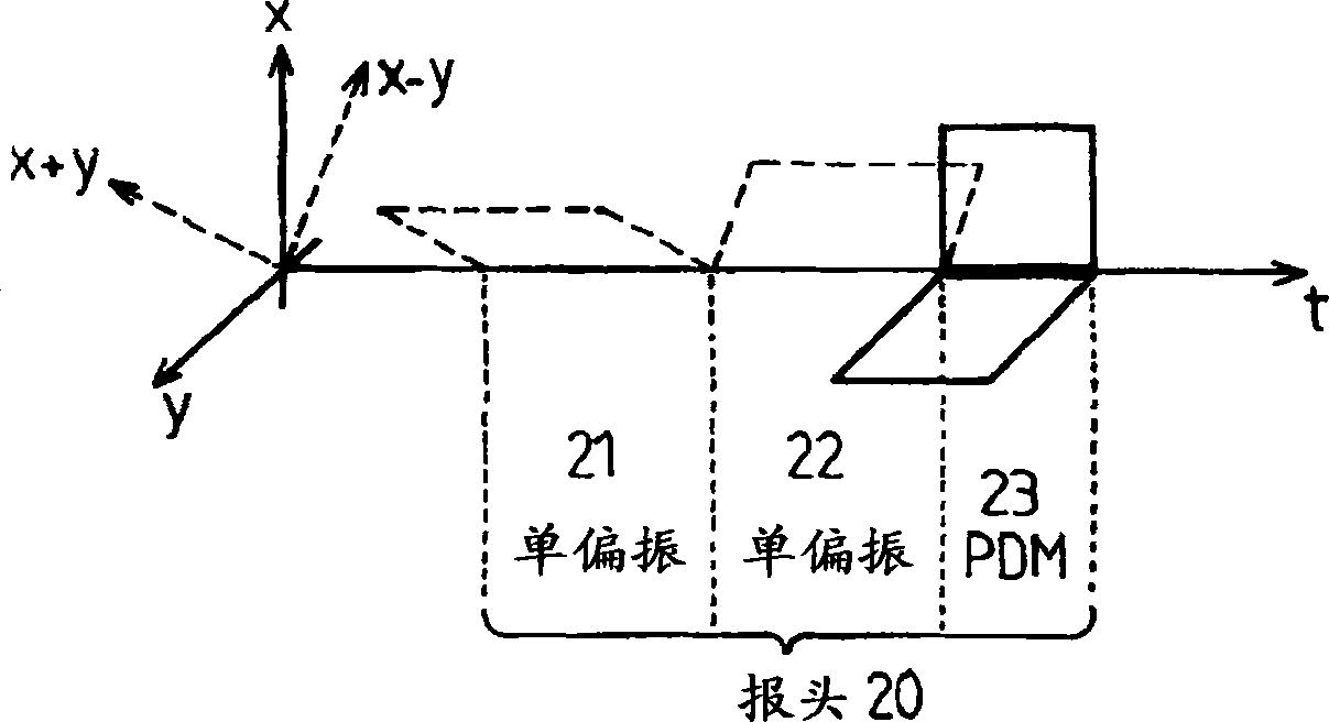 Optical transmission with polarization division multiplexing