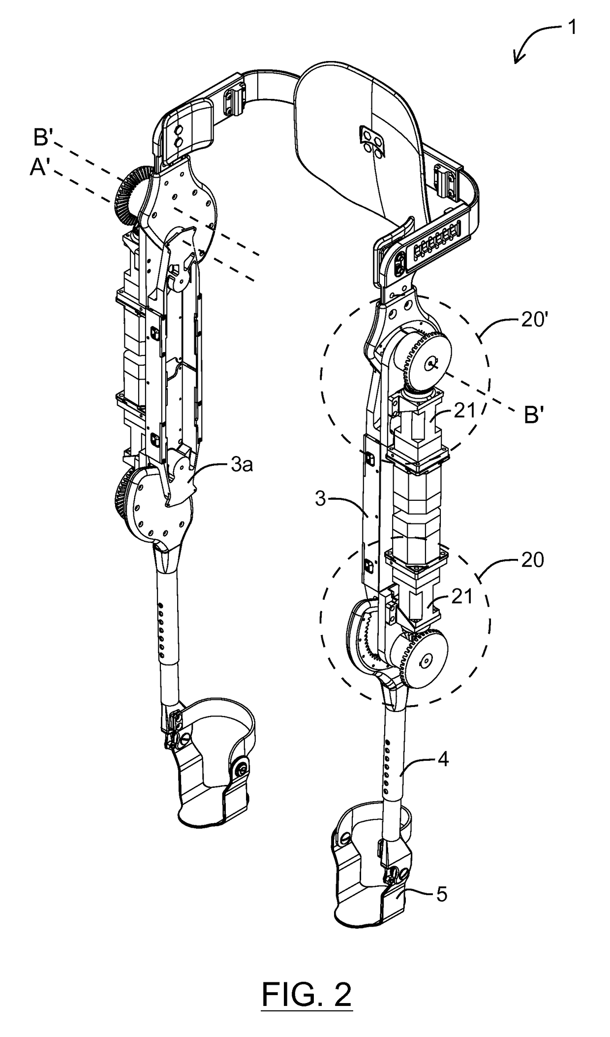 Foot plate assembly for use in an exoskeleton apparatus