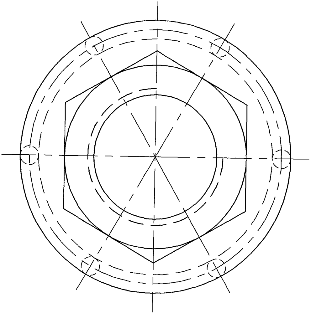 Flange bump, circumferential arc and high-tooth lock bolt and nut