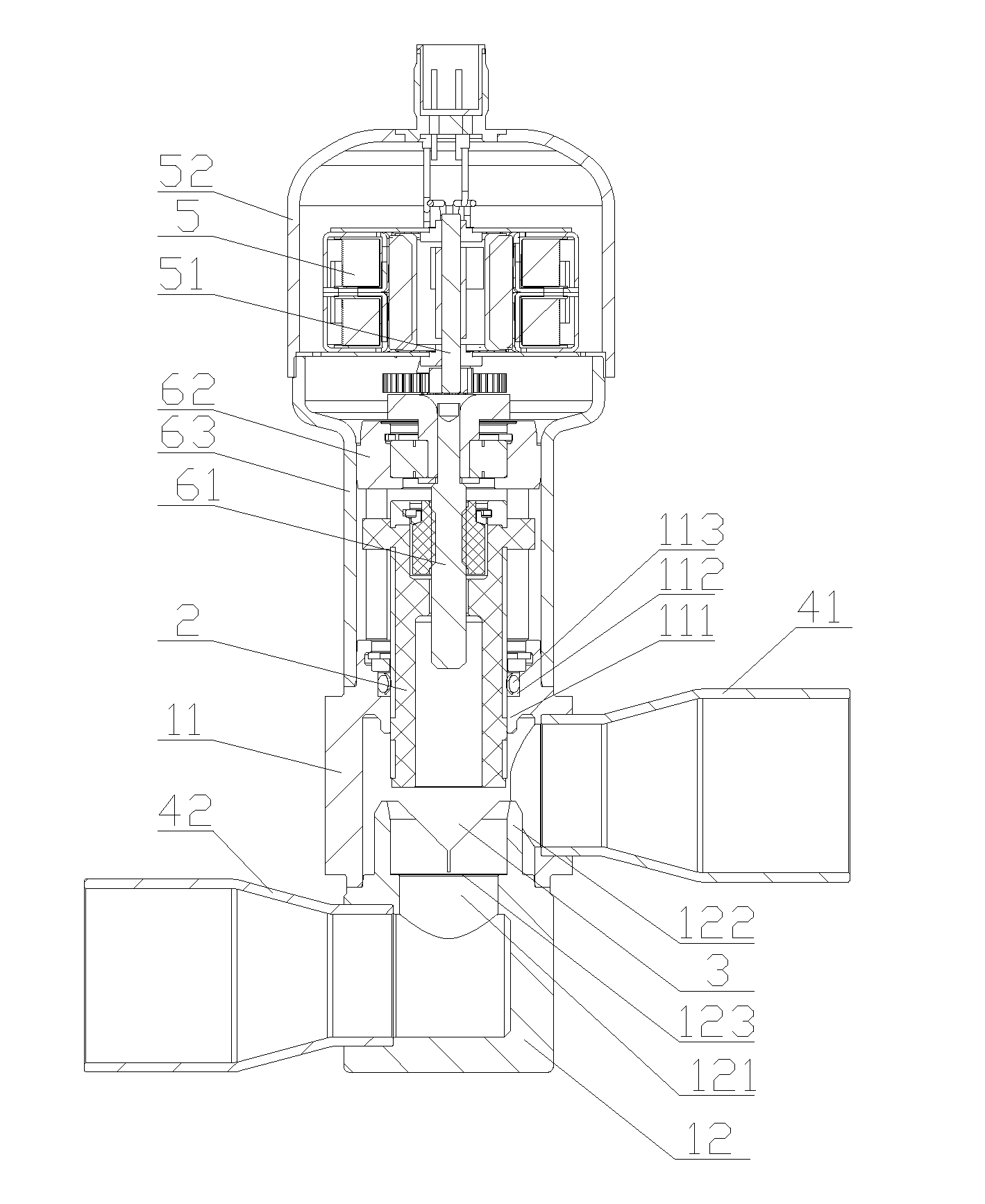 Flow-adjusting valve