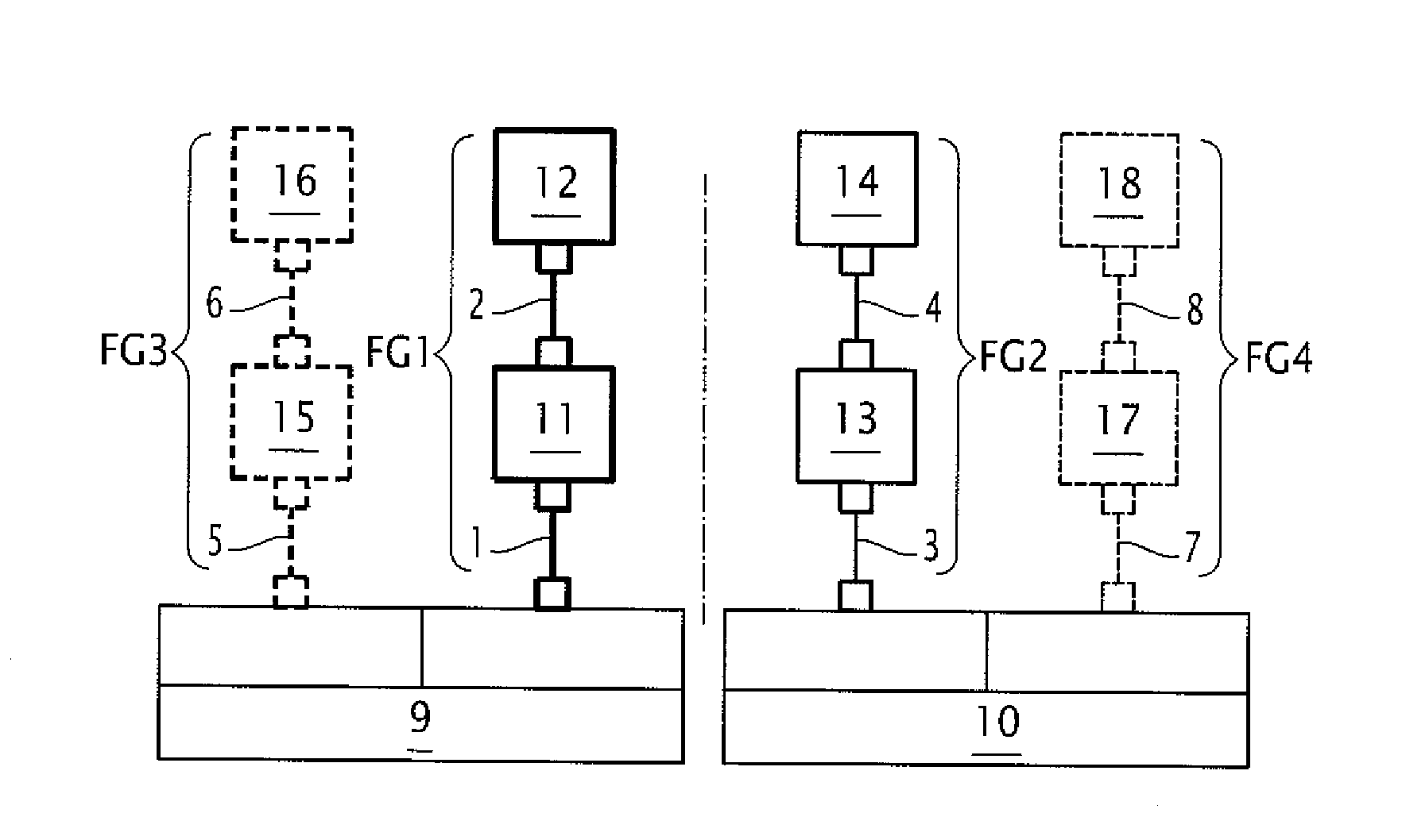 Method of designing a system of electrical wirings for a complex system, and corresponding complex system