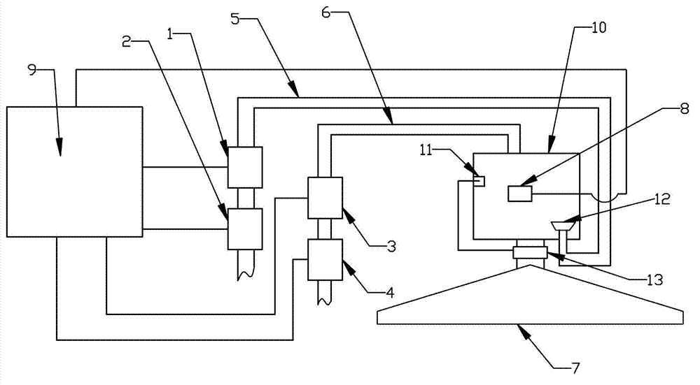 Novel shower and control method thereof