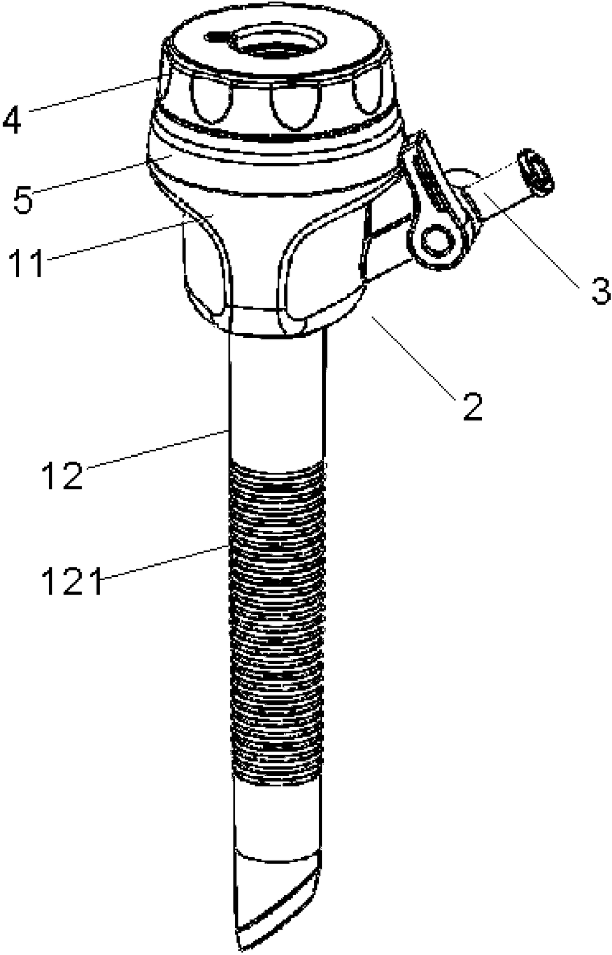 Puncture sleeve device for laparoscope puncture set