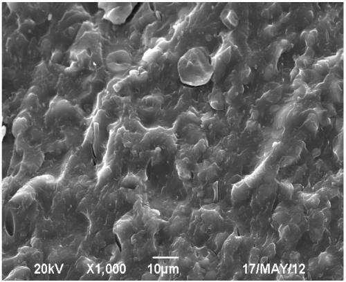 PVA/ABS corrosion-resistant, high-toughness permanent antistatic composite material and preparation method thereof