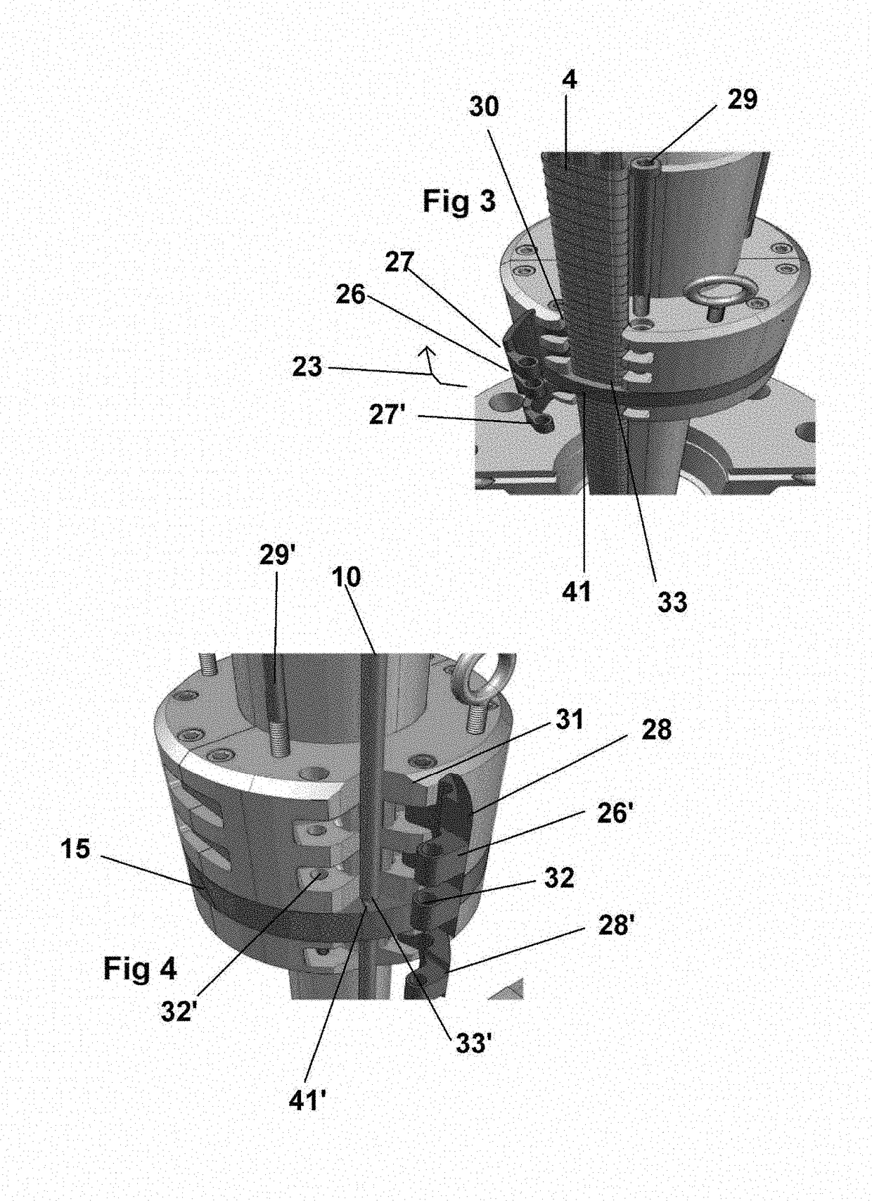 Side door hanger system for sealing a pass-through in a wellhead, and method therefore