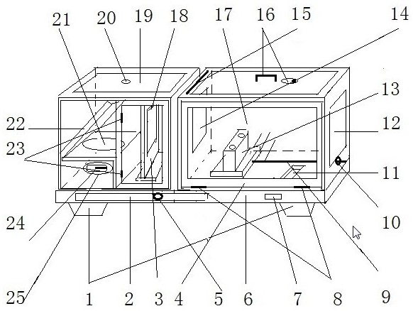 Multifunctional optical experiment device manufactured by waste projector light source and smog chamber