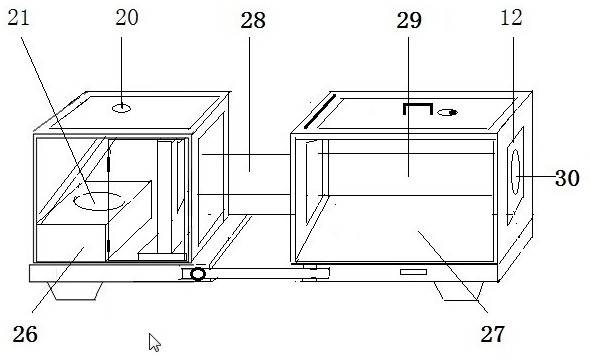 Multifunctional optical experiment device manufactured by waste projector light source and smog chamber