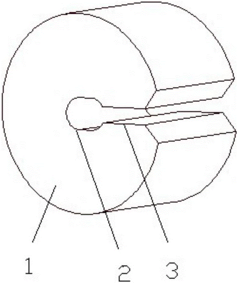 Exhaust pipe damping rubber block