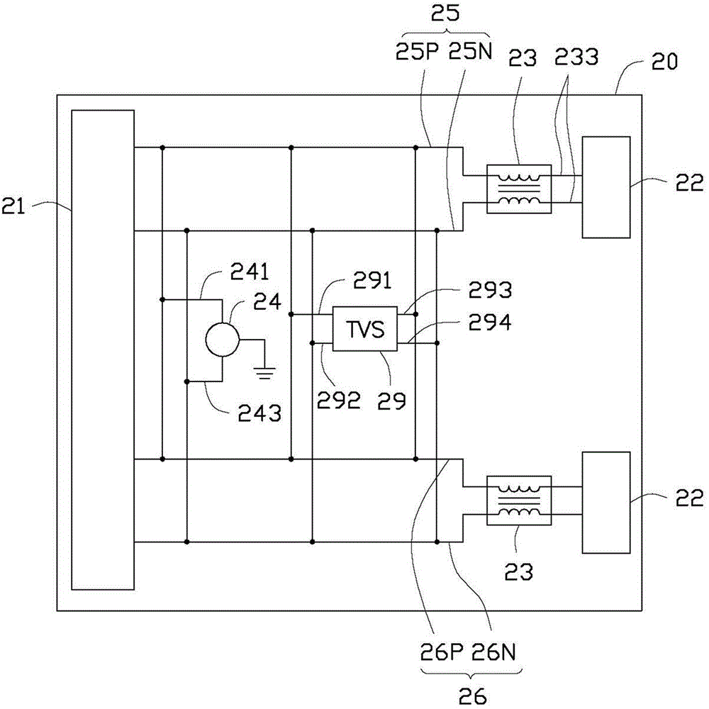 Circuit board capable of reducing signal crosstalk