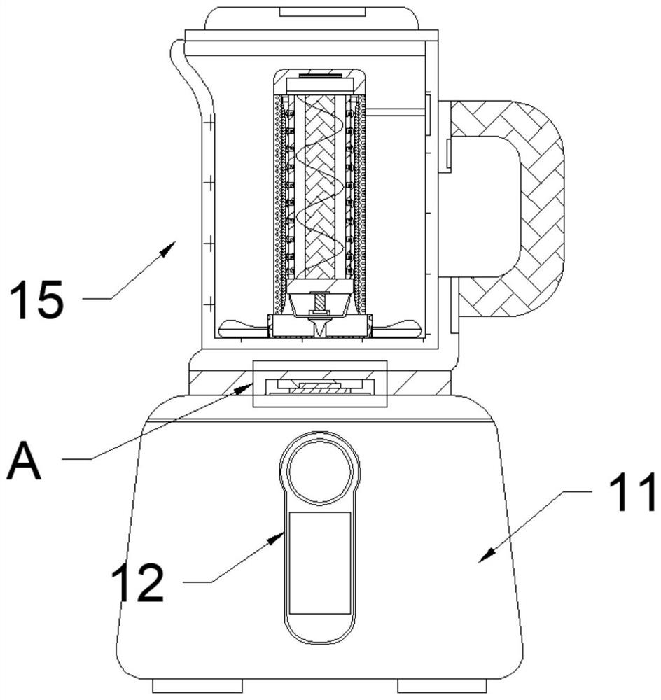 Grain juicer capable of improving pulp quality