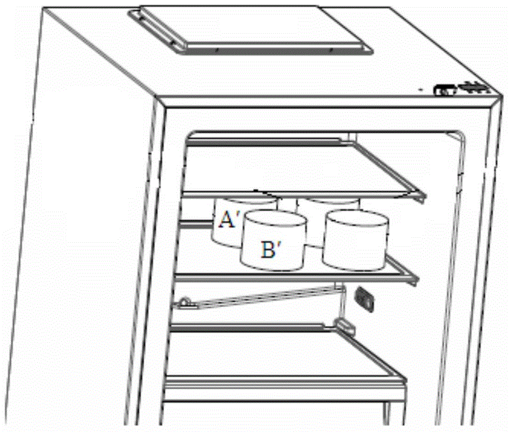 Rotary refrigerator rack and refrigerator