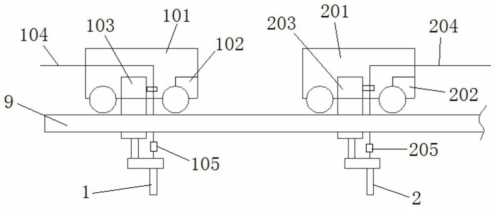 Perovskite thin film preparation device