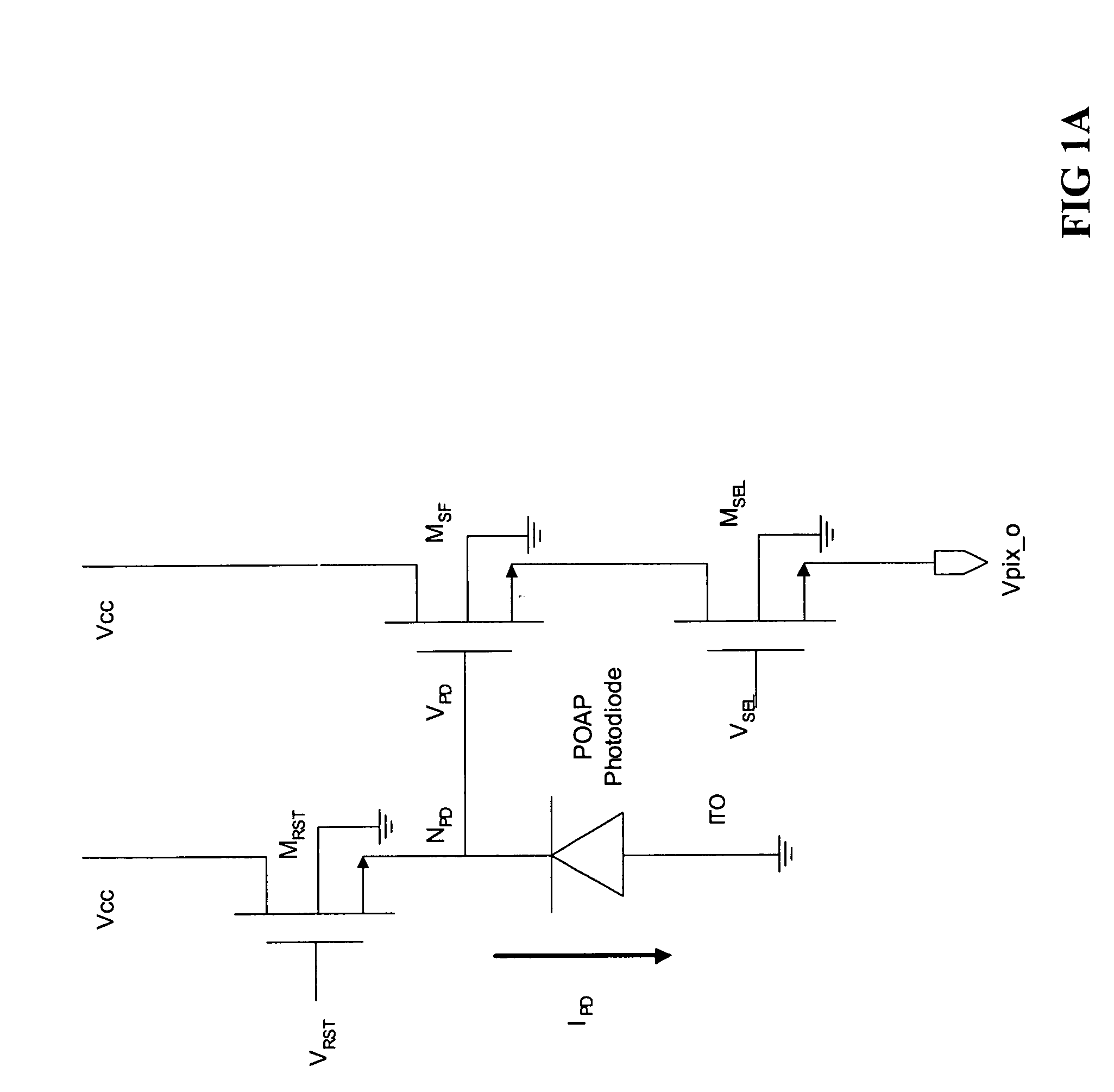 CMOS sensor with approximately equal potential photodiodes