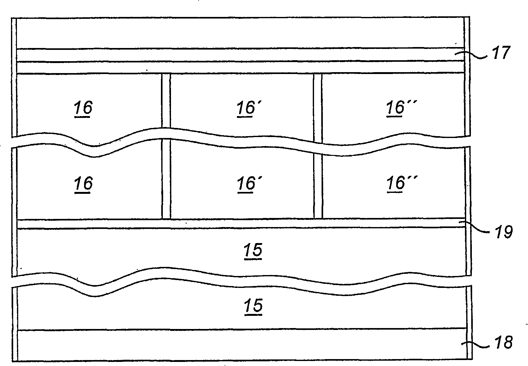 Frame device for use in building-in a balcony